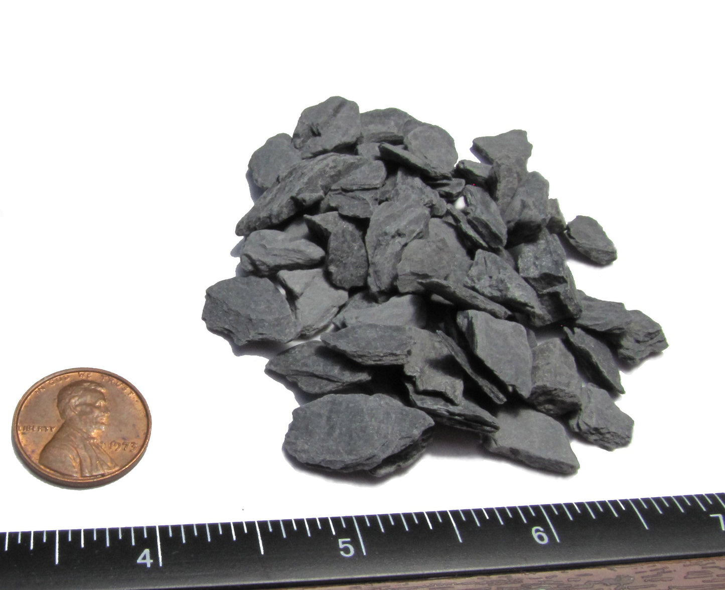 Natural Slate Stone - 1/4 to 1/2 inch - Small World Slate & Stone