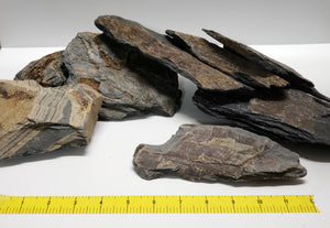 Natural Brown/Grey Slate  5-7 inches