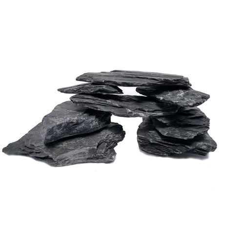 Natural Slate Stones - Large 5 to 7 inch | 10lbs - Small World Slate & Stone