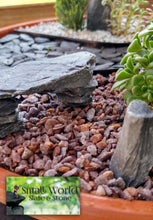 Small Brown/Red Granite Gravel - Small World Slate & Stone